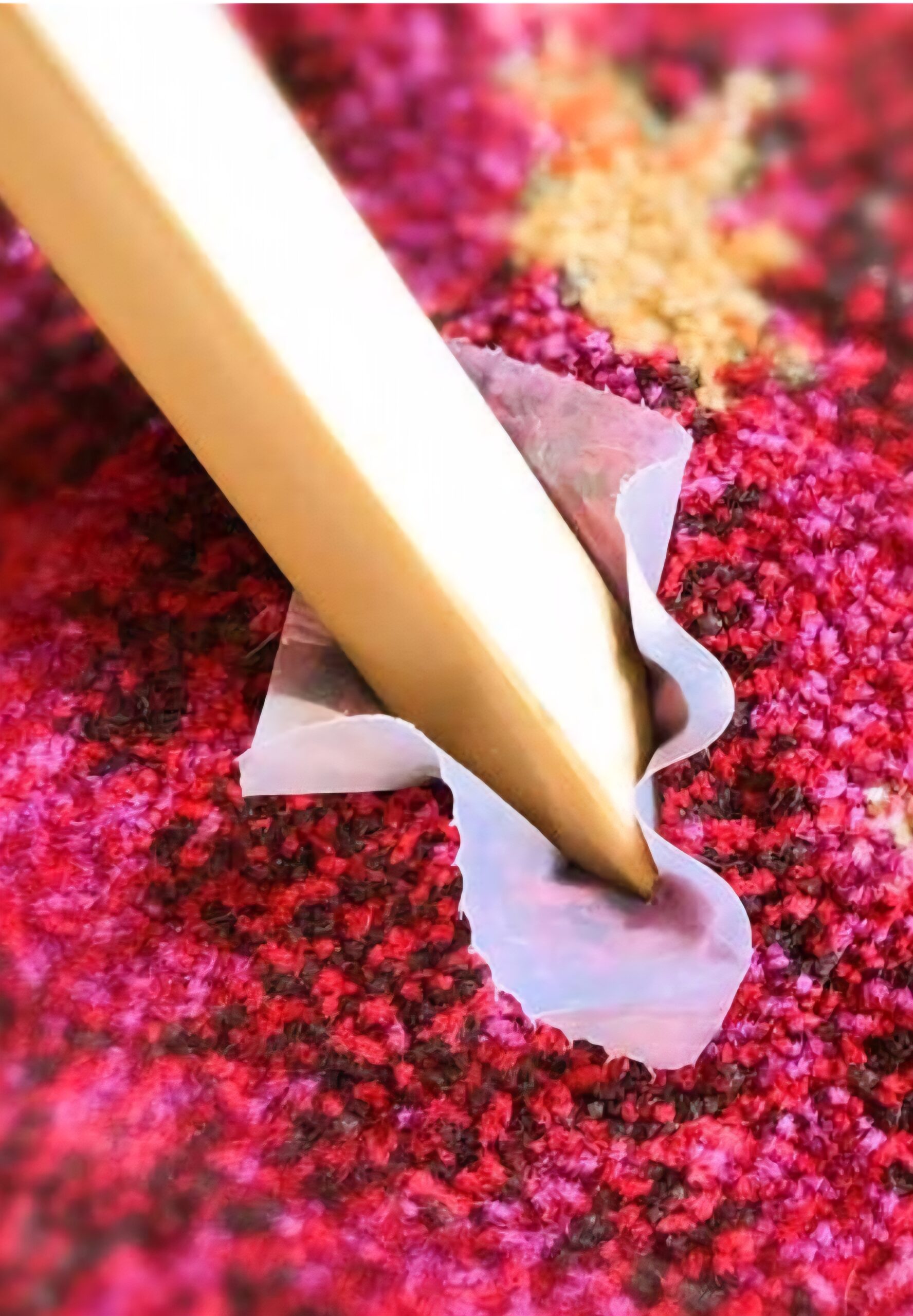 Adhesive Furniture Foot Tabs (Clear Color) priced per roll